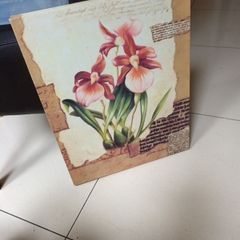 Canvas Painting  - Floral.   S- 51cm x 41cm. .  New.
