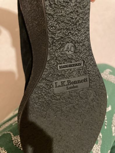 L K Bennett wedge boots Size 40