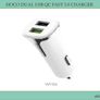 Hoco Dual Usb Fast Qc3.0 Car Charger Image 4