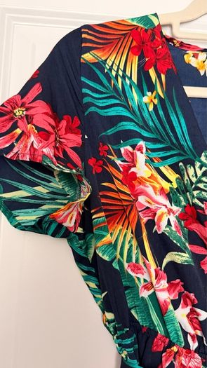 Tropical maxi dress