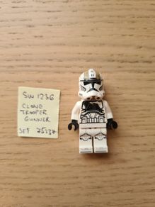 lego sw1236 clone trooper gunner, set star wars 75327