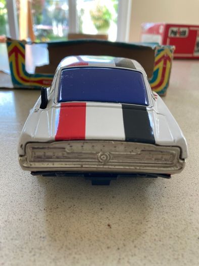 Ford Mustang Tin Toy Scale 1/24 Taiyo RARE