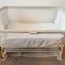 Mamas & Papas Lua Bedside Crib - Fawn Image 2