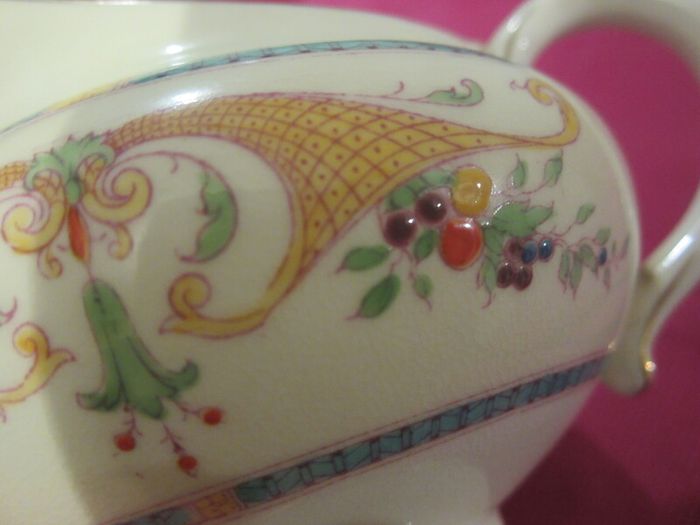 RARE  royal Worcester Bordeaux  Jug