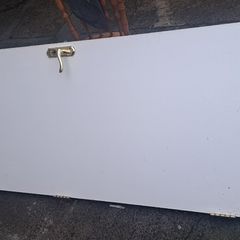 White fire door