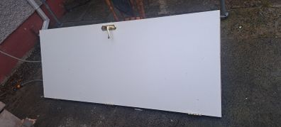 White fire door