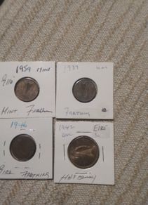 Four Eire   Coins
