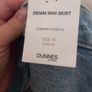 ladies denim mini skirt Image 3