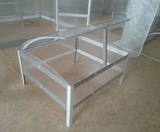 Mini greenhouse polycarbonate cold frame