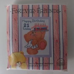 Cross Stitch Kit - Forever Friends - Birthday Greetings