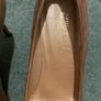 Stuart Weitzman metallic gold leather high heels Size 7.5 Image 2