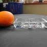 Rare Waterford Crystal John Rocha Signature Double Pin Tray / Relish Dish Image 4