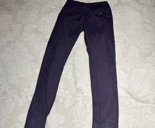 Gymshark Women's Full Length Purple Dry Leggings - size small