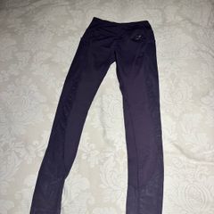 Gymshark Women's Full Length Purple Dry Leggings - size small