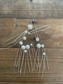 Communion/flower girl hair accessories