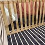 Baby Elegance Kim Cot White and Baby Elegance Micro Fibre Cot Mattress 120x60cm Image 4