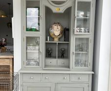 French Standing Display Cabinet