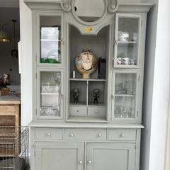 French Standing Display Cabinet