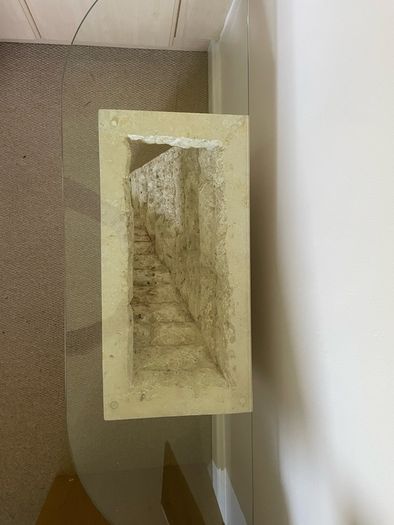 Matching hall table and mirror
