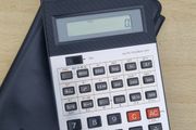 Vintage Casio fx-82A scientific calculator,