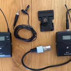 Sennheiser ewG4 lapel mic. Tx and Rx.
