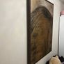 Luxury Metallic Gold Abstract Painting - Framed Canvas - Dual Orientation - 120 x 90 cm Image 3