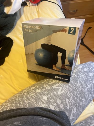 Fitball Size 2 / 65 cm Durable Swiss Ball - Blue