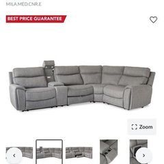 Mila Corner Sofa & Recliner
