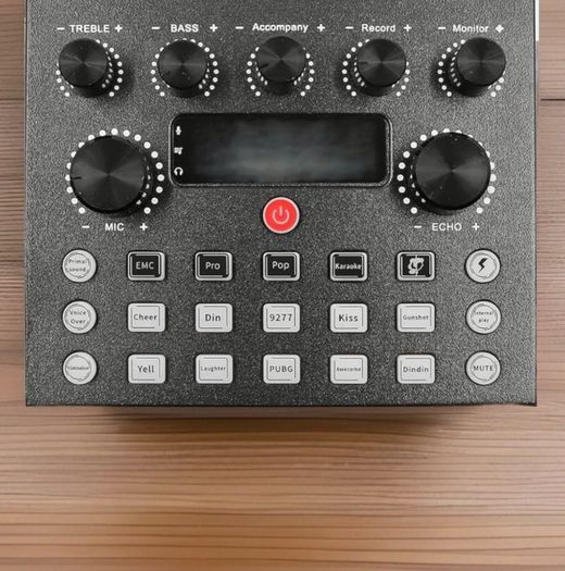 podcast V8S Podcast Studio Kit Microphone Sound Card Streaming Recording Bundle