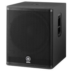 Yamaha DSR118 active subs pair with covers