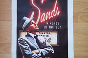 Canvas print  "Sands a Place in the Sun"  Frank Sinatra  36.5x51cm
