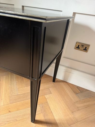 Beautiful Desk with Leather Inlay