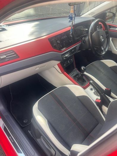 Volkswagen Red Polo Beats Edition 2019