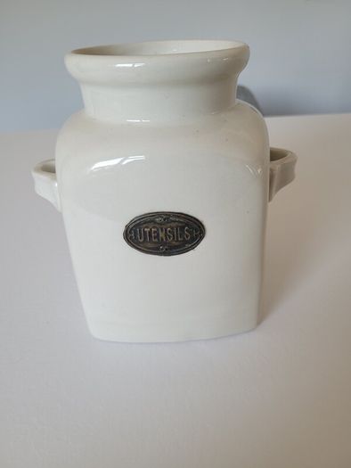 Beautiful ceramic utensil pot