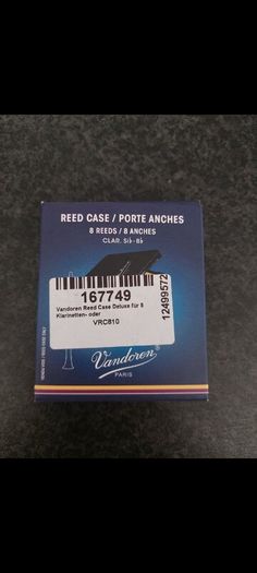 Vandoren Reed Case New Unopened Clarinet Soprano