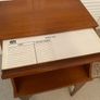 Mid Century Chippy Telephone Table Image 9