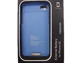 1900mah Power Charger External Mobile Battery Case Cover For Apple iPhone 4 4S