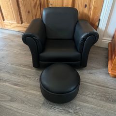 Kids Rocking Armchair & Footstool
