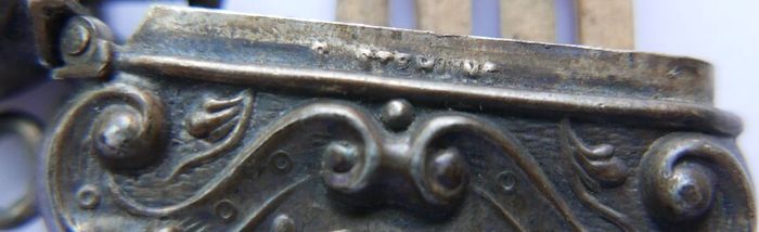 RARE!! Antique Sterling Silver Engraved Matchbox Pendent MATCH SAFE Vesta Case - Late 1800s