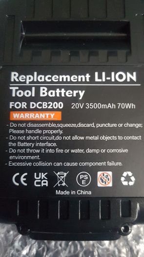 20v 3.0mah Dewalt drill tool replacement battery
