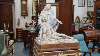 Large Pieta Religious Statue