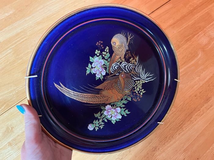 2x Vintage Arklow Pottery Oriental Paradise Decorative Plates