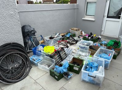 bike parts and bits