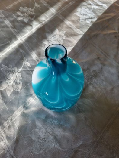 Murano blue vase