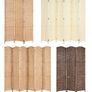Natural 6 Panel Hand Made Wicker Room Divider Image 5