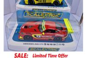 Scalextric Track Car Twin Pack Mercedes vs Aston martin Slot Cars  C4332 + C4446 GT )
