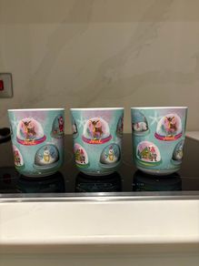 3 Brand New PaperChase Christmas beakers