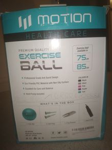 Motion Health Care Exercise Ball - New in box