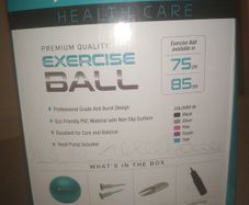 Motion Health Care Exercise Ball - New in box