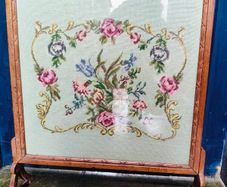 Antique Tapestry Firescreen